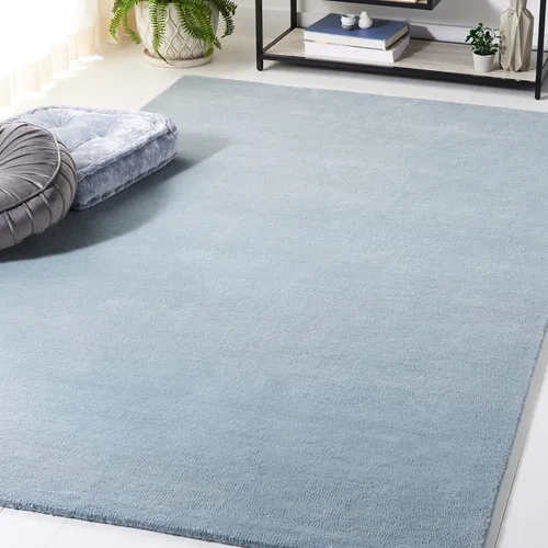 Vista 20 de SAFAVIEH Fifth Avenue Collection - Alfombra de área de 2 pies 3 pulgadas x 7 pies, color azul, diseño geométrico, ideal para zonas de alto tráfico