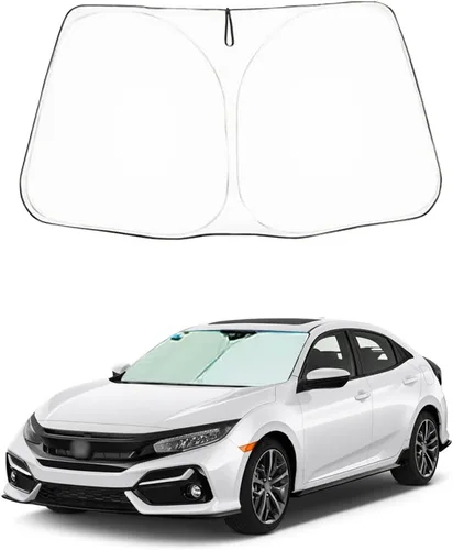 Vista 13 de Parasol plegable para parabrisas delantero de automóvil, protector de parasol de ajuste personalizado para Honda CR-V 2012 2013 2014 2015 2016