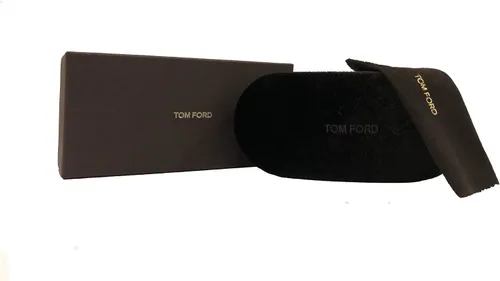 Vista 6 de Tom Ford FT0524 Alistair Geometric Sunglasses for Women + BUNDLE with Designer iWear Eyewear Care Kit