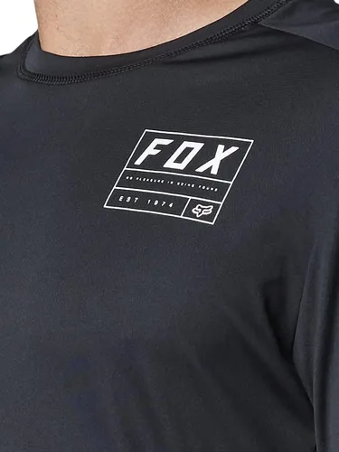 Vista 2 de Fox Racing Ranger Dri Release - Camiseta de ciclismo de montaña con manga 34 para hombre