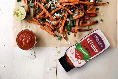 Vista 5 de True Made Foods, Exprimidor de salsa de tomate vegetal sin azúcar añadido, 17 onzas