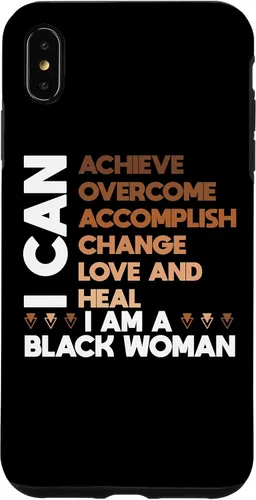 Vista 11 de iPhone 11 Pro Max poderoso negro mujer afirmación afroamericana orgullo caso