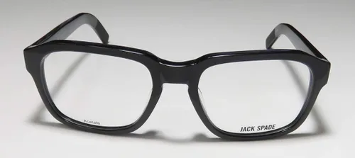 Vista 3 de Jack Spade Hurst - Gafas de sol rectangulares para hombre diseño retro Negro 54-19-145