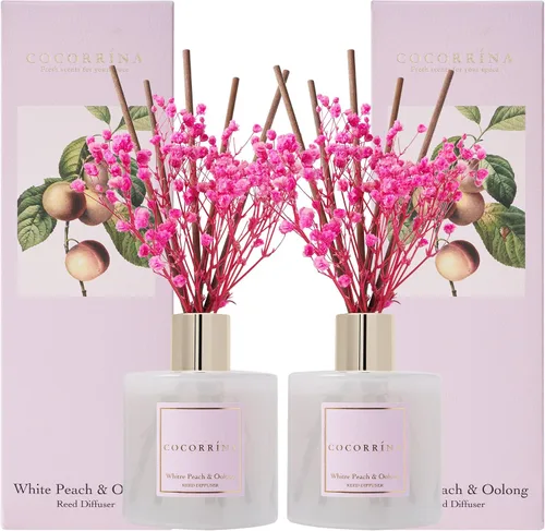 Vista 32 de Difusor de Varillas Cocorrína - Difusor Aromatizante con Aroma de Arroyo de Bambú con 8 Varillas, Difusor de Fragancia para Hogar, Decoración