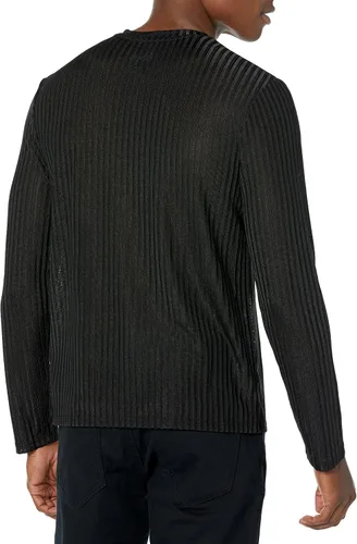 Vista 2 de GUESS Almacén de manga larga con cuello en V para hombre