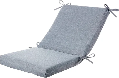 Vista 15 de Pillow Perfect - Almohada para aire libre/interior Fresco Negro Chaise, descanso, 80x23x3