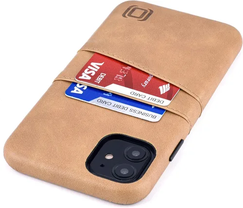 Vista 18 de Dockem Funda tipo cartera para iPhone 11: Placa de metal integrada para montaje magnético y 2 ranuras para tarjetas de crédito (padres)