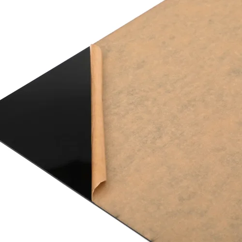 Vista 3 de Jutagoss Hoja de acrílico fundido hoja de acrílico A5 tablero con papel protector uso para proyectos de exhibición de bricolaje 8.26 x 5.82