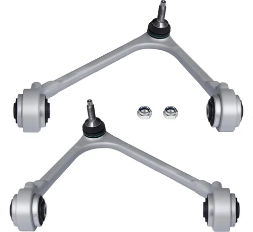 Vista 8 de AUQDD 2 piezas de brazo de control inferior delantero y conjunto de rótula compatibles con 2010-2013 Fo-rd Mustang, 2014 Mustang (para base y GT)
