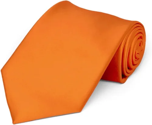 Vista 11 de tiemart Corbata de color sólido prémium Negro