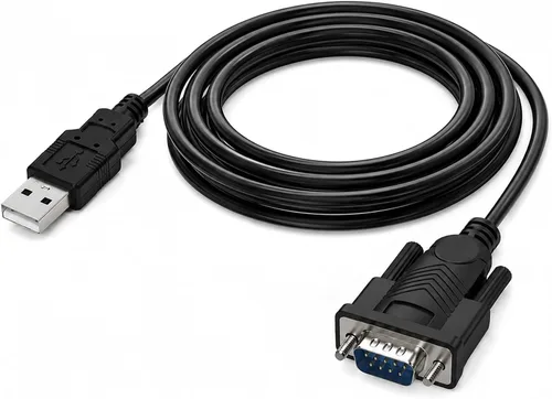 Vista 10 de Cyberguys! USB-A to RS232 DB9 Male Serial Cable with FTDI Chipset, 6 FT