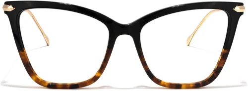 Vista 2 de Zeelool Hilary FX0206 - Gafas de bloqueo de luz azul de gran tamaño para mujer