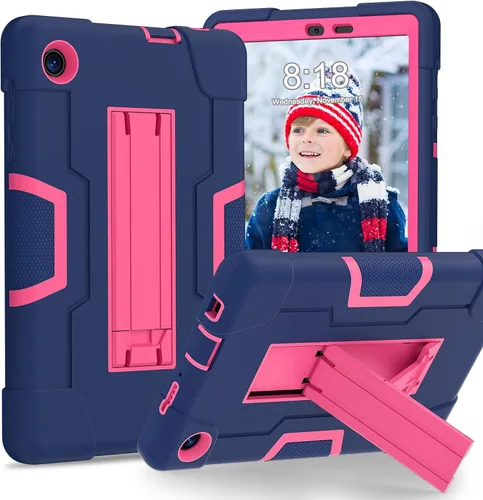 Vista 8 de Bingcok Funda TCL TAB 8 LE para niños, funda híbrida resistente de cuerpo completo a prueba de golpes para TCL Tab 8 LE (modelo: 9137W) 2023/TCL Tab