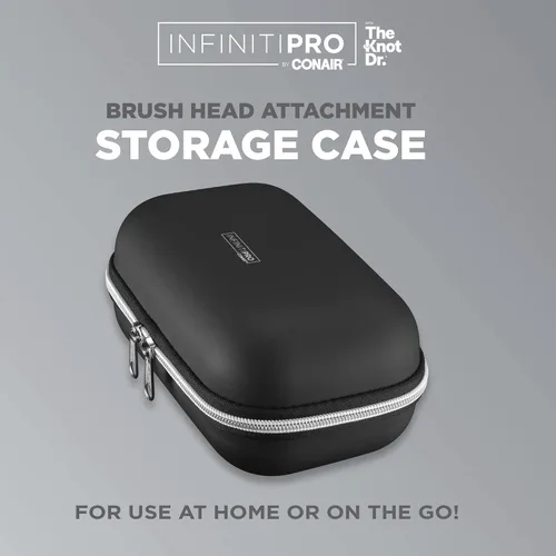 Vista 2 de INFINITIPRO BY CONAIR Estuche de almacenamiento para cabezal de cepillo, Compatible con cepillos secadores INFINITIPRO by Conair The Knot Dr