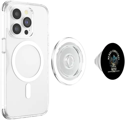 Vista 4 de Kent Family Christmas Party Costume Group Matching Xmas PopSockets MagSafe PopGrip for iPhone