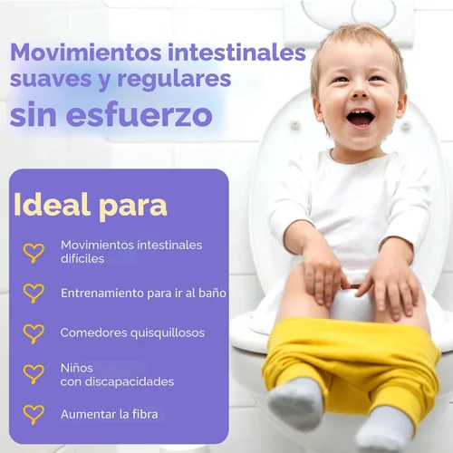 Vista 7 de Medtrition HyFiber Fibra Líquida para Niños en Solo Una Cucharada, Apoya la Regularidad y Heces Más Suaves, Prebióticos FOS para la Salud