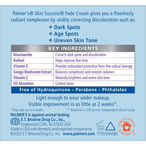 Vista 4 de Palmer's Skin Success Crema facial antimanchas oscuras con vitamina E