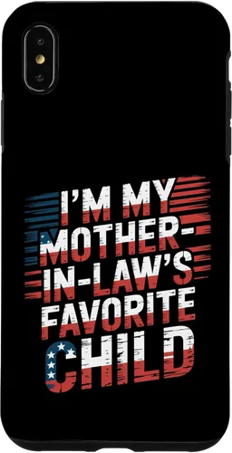 Vista 11 de Cool Im My Mother in Law Favorite Child Funny Parent Patriot Case for iPhone 16