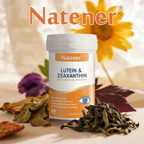 Vista 3 de Vitaminas oculares 14 en 1, 25 mg de luteína, 5 mg de zeaxantina, 24 mg de astaxantina, 800 mg de omega-3 y 100 mg de L-teanina, apoya la salud