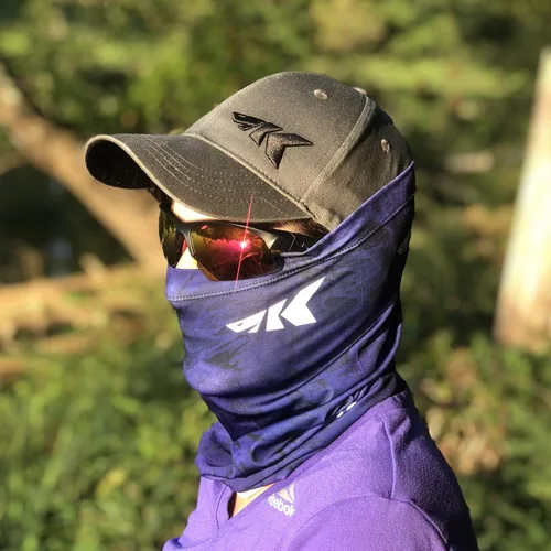 Vista 6 de KastKing Sol Armis - Cubrecuello con protección solar FPU 50 contra los rayos ultravioleta del sol, cubrebocas
