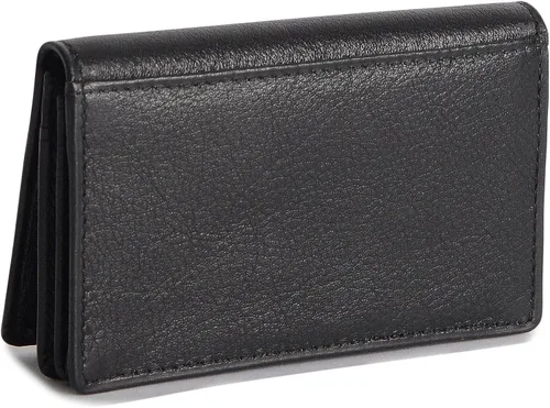 Vista 5 de SADDLER - Tarjetero de piel de lujo para mujer, con tarjetero de visita, tarjetero, tarjetero, funda de diseño con RFID para damas, caja de regalo