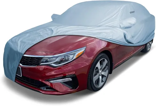 Vista 23 de iCarCover Compatible con: [Kia Rio Hatchback] 2017-2022 Premium Full Car Cover impermeable resistente a todo tipo de clima, personalizada