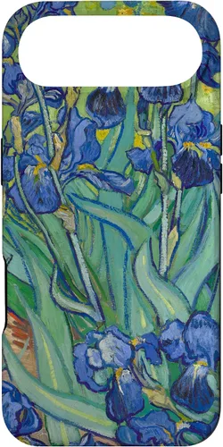Vista 26 de Van Gogh Irises Modern Art Painting - Carcasa para iPhone 17