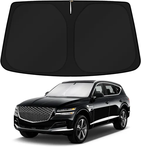 Vista 94 de KUST Parasol para parabrisas para BMW X1 F48 2016, 2017, 2018, 2019, 2020, 2021, 2022, accesorios de ajuste personalizado, parasol plegable