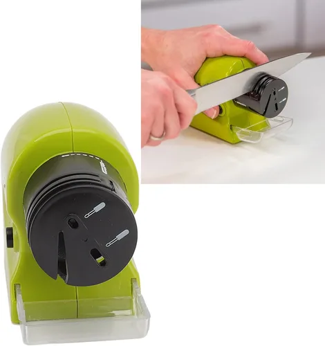 Vista 8 de Afilador de cuchillos eléctrico 4 en 1, afilador de cuchillos de cocina, kit de afilador de cuchillos para tijeras de cuchillos y destornillador