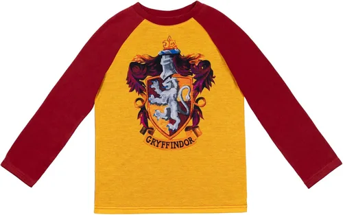 Vista 4 de Harry Potter Hufflepuff Ravenclaw Slytherin Gryffindor BoysGirls Pajama Shirt and Pants Little Kid to Big Kid