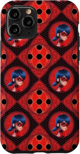 Vista 29 de Miraculous Ladybug and Cat Noir The Movie LB Pattern Case para iPhone 17