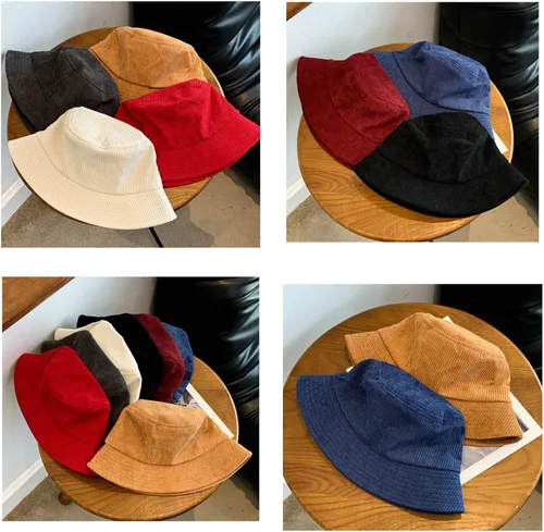 Vista 4 de Xixiuly Sombrero de pana unisex para hombres y mujeres, gorra ligera de pesca para viajes, al aire libre, playa, viajes, sombreros para la cabeza
