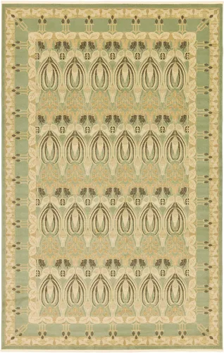 Vista 25 de Unique Loom Edinburgh Collection - Alfombra rectangular (2 pies x 3 pies 1 pulgada, rectangular, azul marino/bronceado)