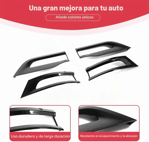 Vista 5 de para Grand Cherokee Cubierta de Luz Trasera Moldura Bisel Negro para Jeep Grand Cherokee 2014 2015 2016 2017 2018 2019 2020 Accesorios Exteriores
