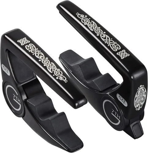 Vista 3 de G7th Performance 3 - Cejilla para guitarra ART Celtic Special Edition, color negro (G7P3CELTICBK)