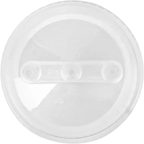 Vista 17 de Paquete de 6 botellas de plástico para apretar, transparentes, 12 onzas, punta de triple dispersión, 2.25 x 2.25 x 6.75 pulgadas por Restaurantware