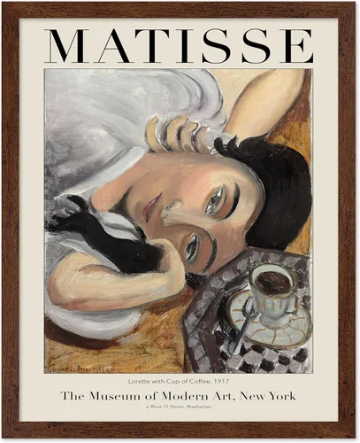 Vista 46 de Poster Master Póster Vintage de Henri Matisse – Impresión Retro de Fauvismo – Regalo para Artista, Inauguración de Casa – La Ventana, Maceta
