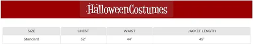Vista 2 de Disfraz de Halloween para adultos de Jack Skellington, Negro
