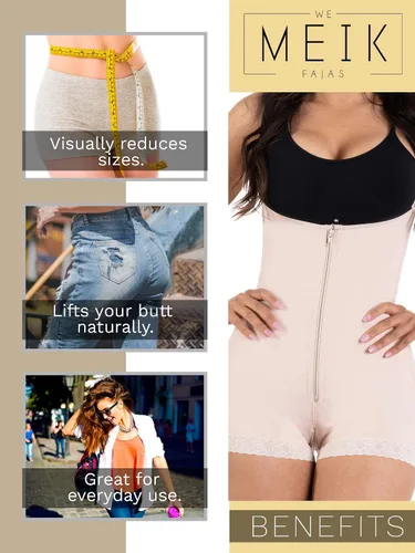 Vista 5 de Fajas Colombianas Reductoras y Moldeadoras para Mujer Body Shaper for Women