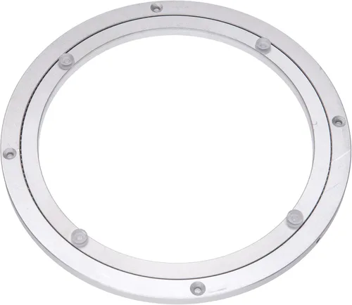 Vista 13 de Placa giratoria de aluminio resistente Lazy Susan con rodamiento giratorio para mesa de comedor (4 pulgadas)