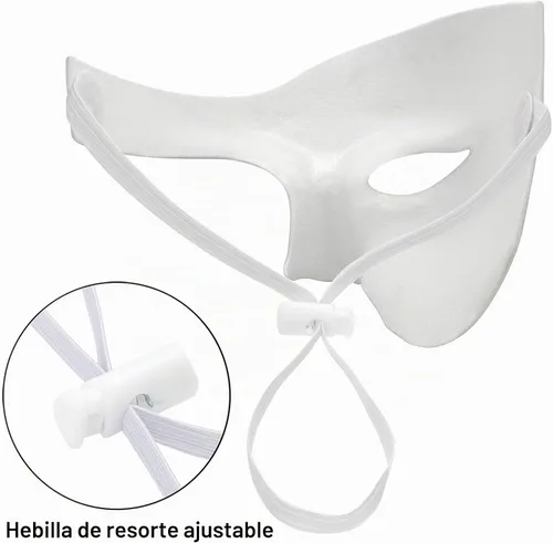 Vista 5 de Thmyo Half Face - Máscara de mascarada de carnaval veneciano para hombre, diseño vintage de Phantom of the Opera