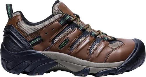 Vista 7 de KEEN Utility - Zapato de acero con puntera de Lansing, de altura baja para hombre negro (Bison/Black)
