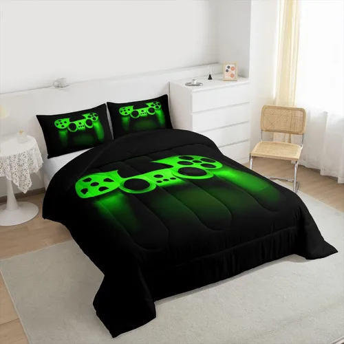 Vista 153 de Juego de ropa de cama de baloncesto para niños y adolescentes, juego de edredón deportivo para niños, tamaño matrimonial, suave, ligero, decoración