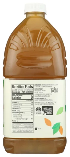 Vista 2 de 365 by Whole Foods Market, Té verde orgánico sin azúcar, 64 onzas líquidas