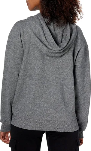 Vista 2 de Calvin Klein Performance Women's Eco Fleece Hoodie Jaspeado Negro