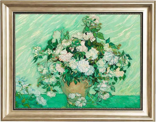 Vista 58 de ELITEAART- La noche estrellada por Vincent Van Gogh, pintura al óleo, reproducción de pintura al óleo, impresión en lienzo giclée, tamaño marcado