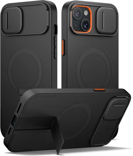 Vista 58 de SURITCH Funda para iPhone Air con cubierta de control de cámara, funda deslizante para cámara y soporte ajustable, compatible con MagSafe, a prueba