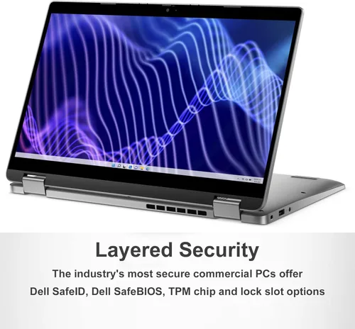Vista 6 de Dell Latitude 3340 3000 2 en 1 FHD - Laptop empresarial con pantalla táctil FHD de 13 pulgadas (Intel 10-Core i5-1335U (> i7-1255U), 16GB DDR5