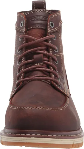 Vista 2 de KEEN Utility Botas de trabajo con cuña y punta de aleación de 6 pulgadas para mujer San José