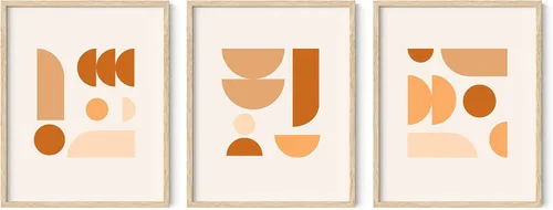 Vista 82 de HAUS AND HUES Juego de 3 pósteres vintage de mariposa, arte de pared, impresiones botánicas para estética de habitación, imágenes